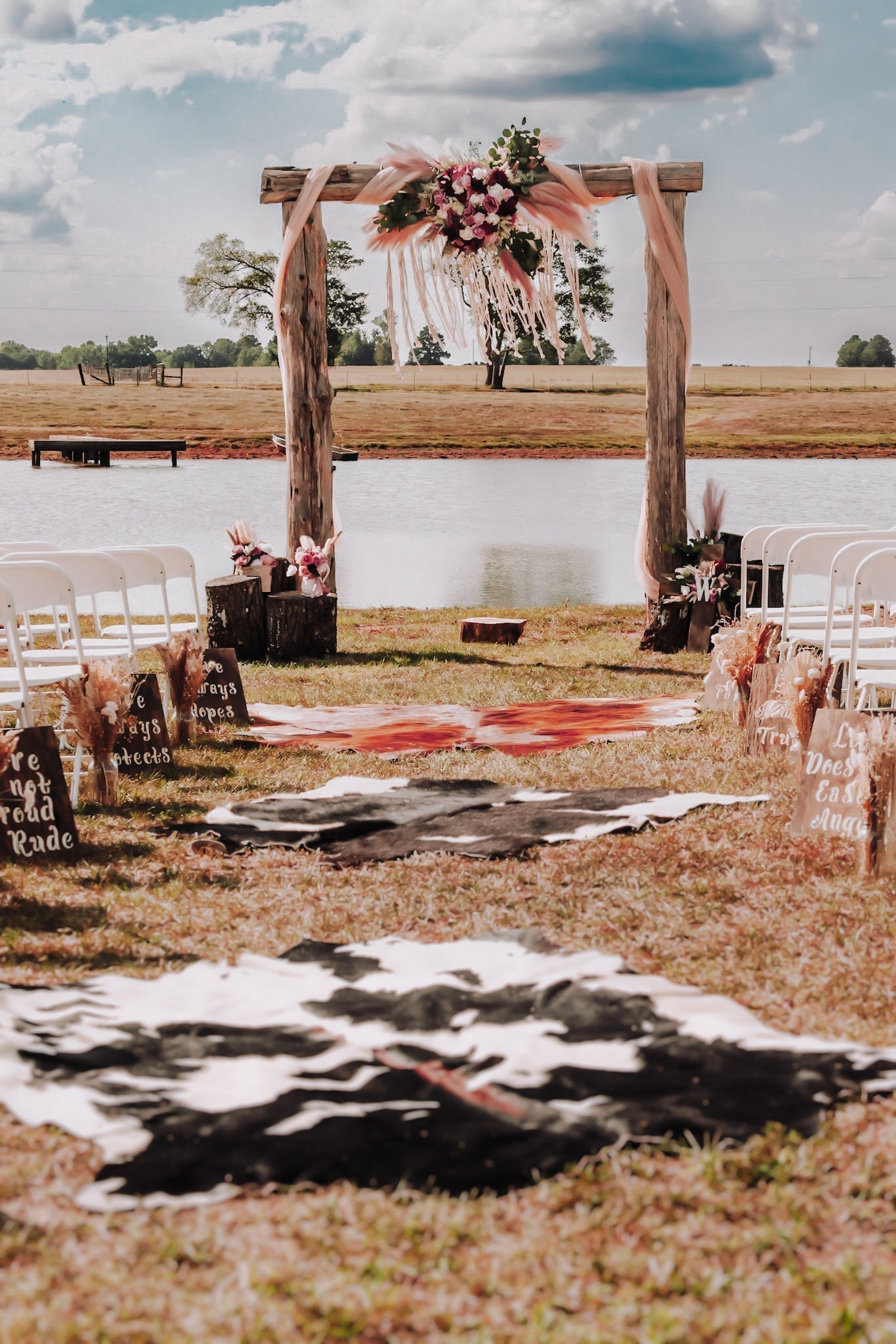 The Woody Wedding at Lone Duck Ranch